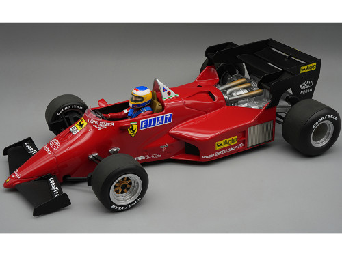 Ferrari 126 C4 M2 Michele Alboreto Formula One F1 World Championship Presentation Version 1984 with Driver Mythos Series Limited Edition to 40 pieces Worldwide 1/18 Model Car Tecnomodel TMD18-316C