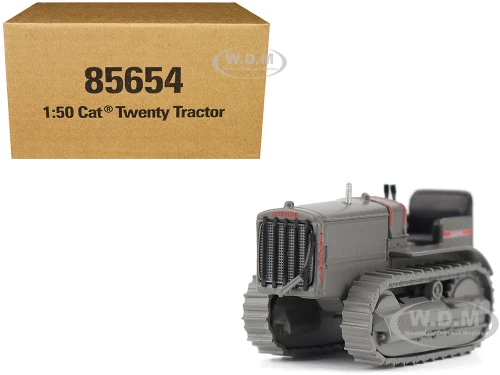 CAT Caterpillar Twenty Tractor Gray Centennial Series 1/50 Diecast Model Diecast Masters 85654
