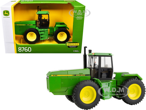 John Deere 8760 Tractor Green Replica Play Series 1/32 Diecast Model ERTL TOMY 45920