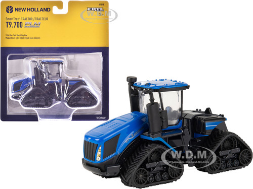 New Holland T9.700 SmartTrax Tractor Blue Tracks 1/64 Diecast Model ERTL TOMY 61010