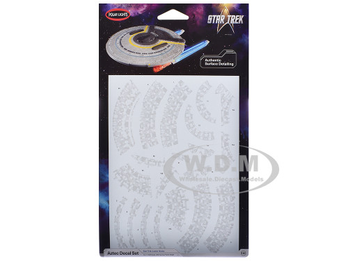 USS Cerritos NCC 75567 Aztec Decal Set Star Trek Lower Decks 2020 2024 TV Series 1/1400 Scale Polar Lights MKA072