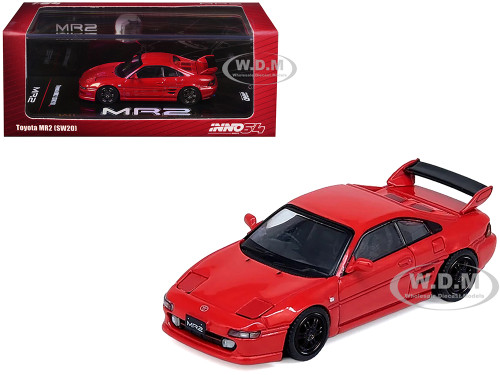 Toyota MR2 (SW20) RHD (Right Hand Drive) Red 1/64 Diecast Model