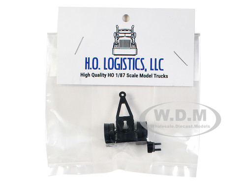 Trailer Dolly Black Kit 1/87 (HO) Plastic Model Car HO Logistics HL-28005