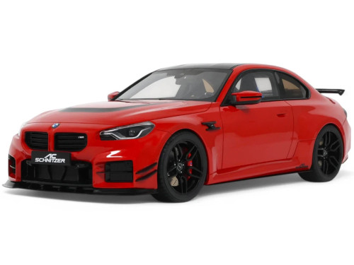 2023 AC Schnitzer ACS2 Sport BMW M2 Toronto Red with Black Top 1/18 Model Car GT Spirit GT505