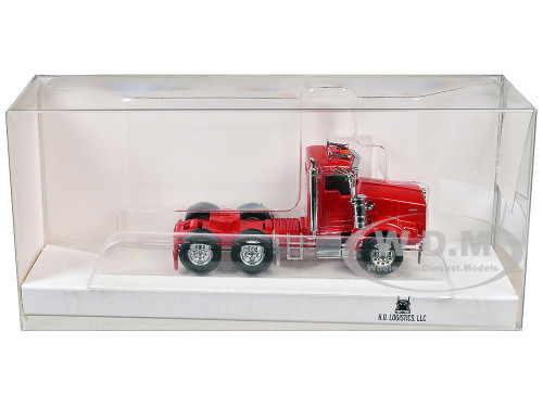 Kenworth T800 Day Cab Red 1/87 (HO) Plastic Model Car HO Logistics HL-80008