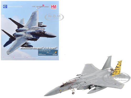 McDonnell Douglas F 15A Eagle Fighter Aircraft NATO Tiger Meet 36th TFW 53rd TFS Bitburg AFB 1981 United States Air Force Air Power Series 1/72 Diecast Model Hobby Master HA4580