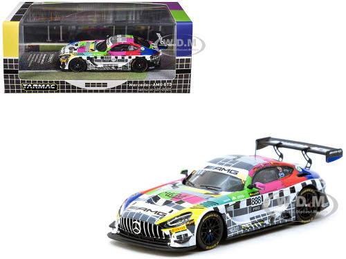 Mercedes AMG GT3 #888 Maro Engel Mikael Grenier Maxime Martin GruppeM Racing Bathurst 12 Hour 2025 Hobby64 Series 1/64 Diecast Model Car Tarmac Works T64-062-25BH888