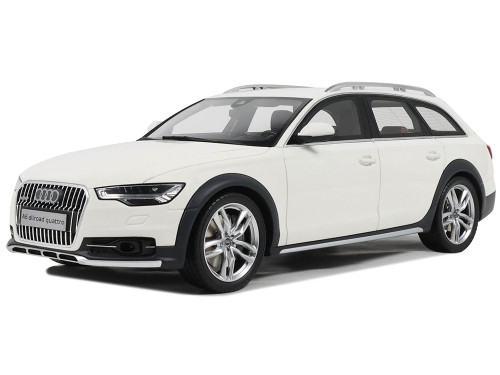 2015 Audi C7 All Road Ibis White 1/18 Model Car Otto Mobile OT1286