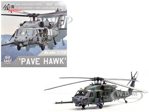 Sikorsky HH 60G Pave Hawk Helicopter 23689 512th RQS 58 OG 58 SOW Kirtland AFB NM United States Air Force 1/72 Diecast Model Panzerkampf 14058PC