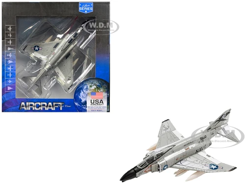 McDonnell Douglas F 4 Phantom II Aircraft VF 96 Fighting Falcons Showtime 100 Lieutenant Randy Cunningham USS Constellation Vietnam 1972 United States Navy Collector Series 1/144 Diecast Model Air Force 1 AF1-0148A