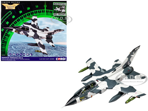 Panavia Tornado GR1A Aircraft ZA371 C No II AC Sqn Arctic Training Exercises Norway 1995 British Royal Air Force The Aviation Archive Series 1/48 Diecast Model Corgi AA29402