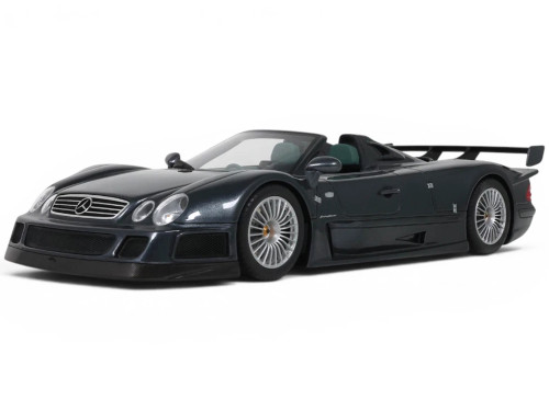 1999 Mercedes Benz AMG CLK GTR Roadster Gray Metallic 1/18 Model Car GT Spirit GT960