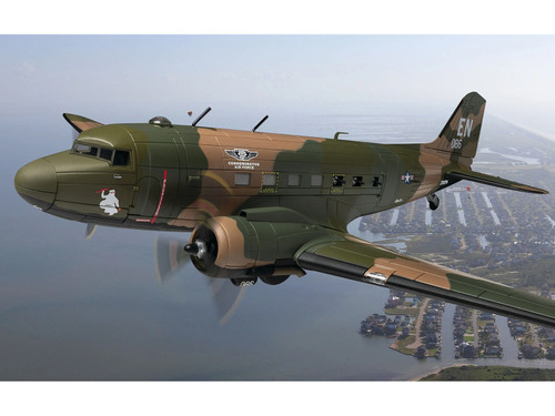 Douglas AC-47 Gunship Aircraft 43-49770 Spooky 086 Commemorative Air Force United States Air Force The Aviation Archive Series 1/72 Diecast Model Corgi AA38212B