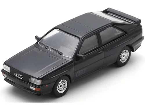 Audi Quattro Black 1/64 Diecast Model Car Schuco 64U00032