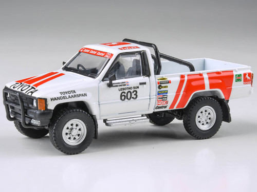 Toyota Hilux Pickup Truck #603 Kassie Coetzee Richard Leeke Winner Roof of Africa 1993 1/64 Diecast Model Car Paragon Models PA-65529