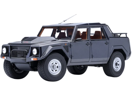 Lamborghini LM002 Acapulco Blue Metallic 1/18 Model Car Autoart 74552
