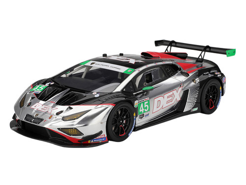 Lamborghini Huracan GT3 EVO2 #45 Graham Doyle Danny Formal Trent Hindman Kyle Marcelli Wayne Taylor Racing IMSA 24 Hours of Daytona 2025 1/18 Model Car Top Speed TS0655