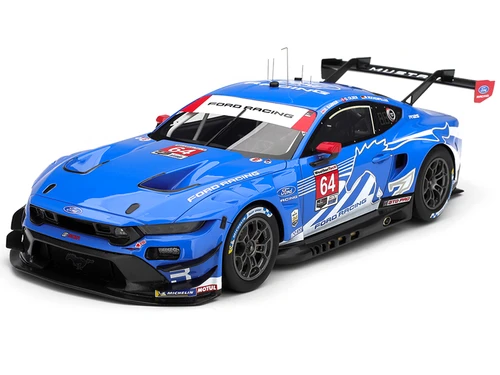Ford Mustang GT3 #64 Ford Racing 2026 IMSA Daytona 24 Hrs 1/18 Model Car Top Speed TS0721