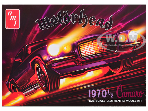 Skill 2 Model Kit 1970 1  2 Chevrolet Camaro Motorhead 1/25 Scale Model AMT AMT1562