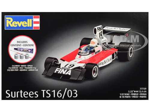 Level 5 Model Kit Surtees TS16 03 All Included Kit 1/32 Scale Model Revell 77739