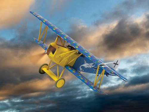 Fokker D VII OAW Ltn Wilhelm Leusch Aviation Archive WW1 Series 1/43 Diecast Model Corgi AA38909