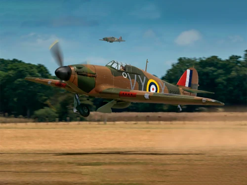 Hawker Hurricane Mk I P3966 Pilot Officer J A Paddy Hemmingway Aviation Archive WW2 Battle of Britain Series 1/32 Diecast Model Corgi AA35510