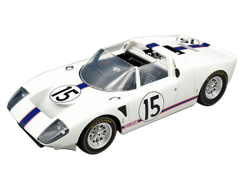 Ford GT 40 Roadster X1 1965 Le Mans Driver M.Trintignant G Ligier Limited Edition with Display Case Limited Edition 1/18 Model Car Tecnomodel TM18-459C