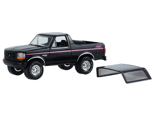 1992 Ford Bronco Black Nite Hobby Exclusive 1/64 Diecast Model Car Greenlight GL-30625