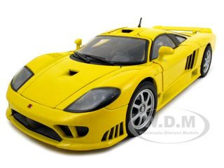 Saleen S7 Yellow 1/18 Diecast Model Car Motormax 73117