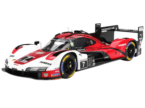 Porsche 963 #7 Porsche Penske Motorsport 2026 IMSA Daytona 24 Hrs Winner 1/18 Model Car Top Speed TS0755