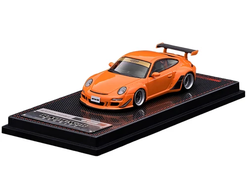 Rauh Welt Begriff RWB 997 GT3 Orange Limited Edition 1/64 Diecast Model Car Ignition Model IG4100