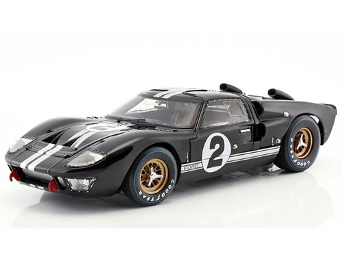 Ford GT40 MKII #2 Bruce McLaren Chris Amon Shelby American Winner 24 Hours of Le Mans 1966 Historic 1 2 3 Finish Series 1/18 Diecast Model Car ACME SC-408-60