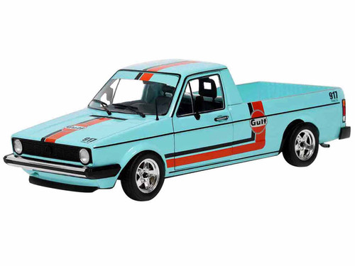 1982 Volkswagen Caddy Mk 1 Oil Service Blue 1/18 Diecast Model Car Solido S1803514