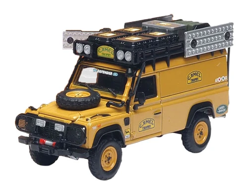 1991 Land Rover 110 Camel Trophy Workshop Unit Tanzania Burundi 1/64 Diecast Model Car Almost Real 610321101