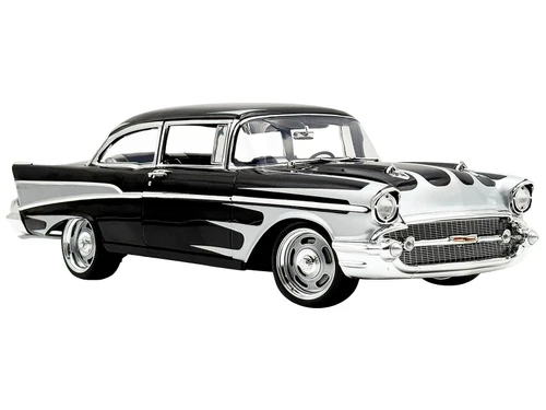 1957 Chevrolet Bel Air Custom Limited Edition to 357 pieces Worldwide 1/18 Diecast Model Car ACME A1807022