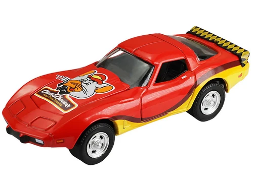 1978 Chevrolet Corvette Chuck E Cheese Retro Edition Red Hollywood Series Series 44 1/64 Diecast Model Car Greenlight 62050D