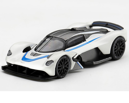 Aston Martin Valkyrie Escaping White Limited Edition 1/64 Diecast Model Car Mini GT MGT01419