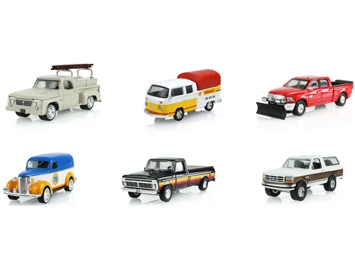 Blue Collar Collection Series 15 Set of 6 pieces 1/64 Diecast Model Cars Greenlight 35320SET