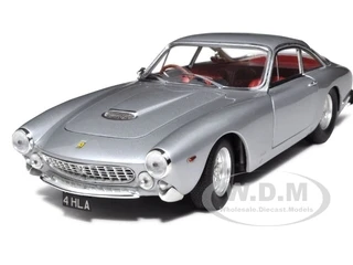 Ferrari 250 GT Berlinetta Lusso Silver Eric Clapton's Car Elite Edition 1/18 Diecast Car Model Hot Wheels T6254