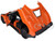 Pagani Zonda F Orange 1/24 Diecast Car Model Motormax 73369