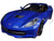2014 Chevrolet Corvette Stingray C7 Z51 Blue 1/18 Diecast Model Car Maisto 31677