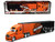Harley Davidson Custom Hauler Trailer Orange 1/64 Diecast Model Maisto 11516