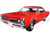1966 Pontiac GTO Red 1/25 Diecast Model Car New Ray 71853 A