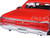 1966 Pontiac GTO Red 1/25 Diecast Model Car New Ray 71853 A