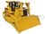 Caterpillar D8R Series II Track Type with Operator 1/50 Diecast Model Diecast Masters 85099 C
