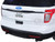 2015 Ford PI Utility Interceptor Plain White Police Car with Light Bar 1/18 Diecast Model Car Motormax 73541