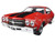 Dom's Chevrolet Chevelle SS Red "Fast & Furious" Movie 1/24 Diecast Model Car Jada 97193