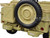 US Army WWII Vehicle Desert Color 1/18 Diecast Model Car American Diorama 77408