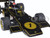 Lotus 72E 1973 Emerson Fittipaldi #1 with Driver Figure in Cockpit 1/18 Model Car Autoart 87328