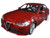 2016 Alfa Romeo Giulia Burgundy 1/24 Diecast Model Car Bburago 21080